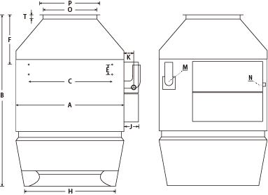 Fresh Air/Top Heat Recovery Gas Direct-Fired Heating Unit