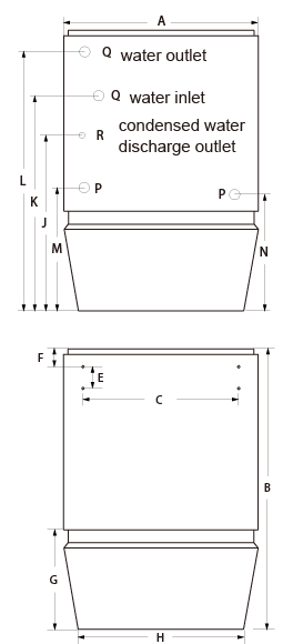 Dehumidifying Heating and Cooling Unit