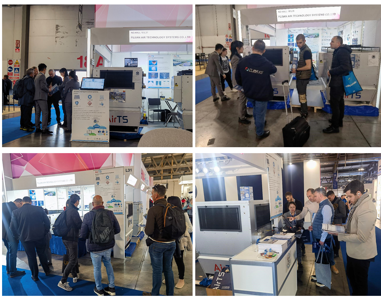 AirTS Attended the 43rd MCE (mostra convegno expocomfort) in Italy