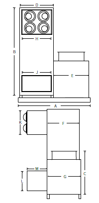 Direct Expansion Side Mounted Jet-flow Air Conditioning Unit